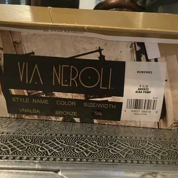 via neroli shoes bronze- size 7.5 - Picture 7 of 7